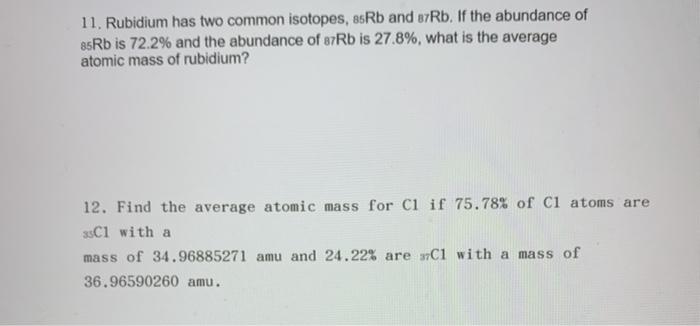 How many electrons does it have? 3. Give the mass number of