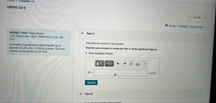 need help with part A,B,C,D and E - Chapter 14 HMWK Q#6