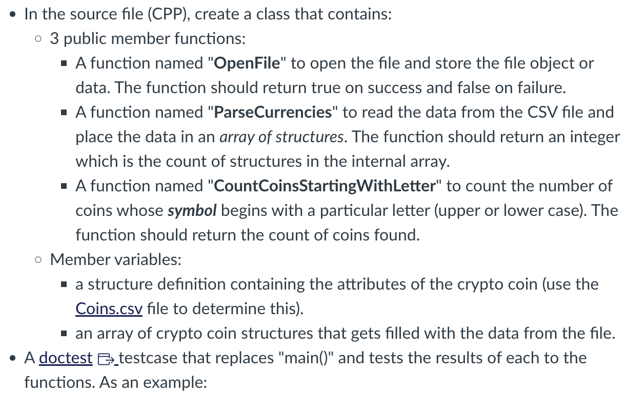 how to do it. For this assignment you will create a small