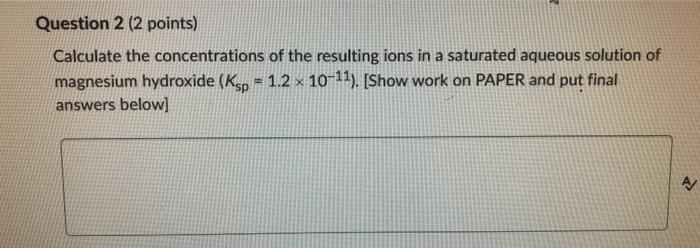 ion concentrations of (Be2+] and [F-] that result when 0.020 mol BeF2