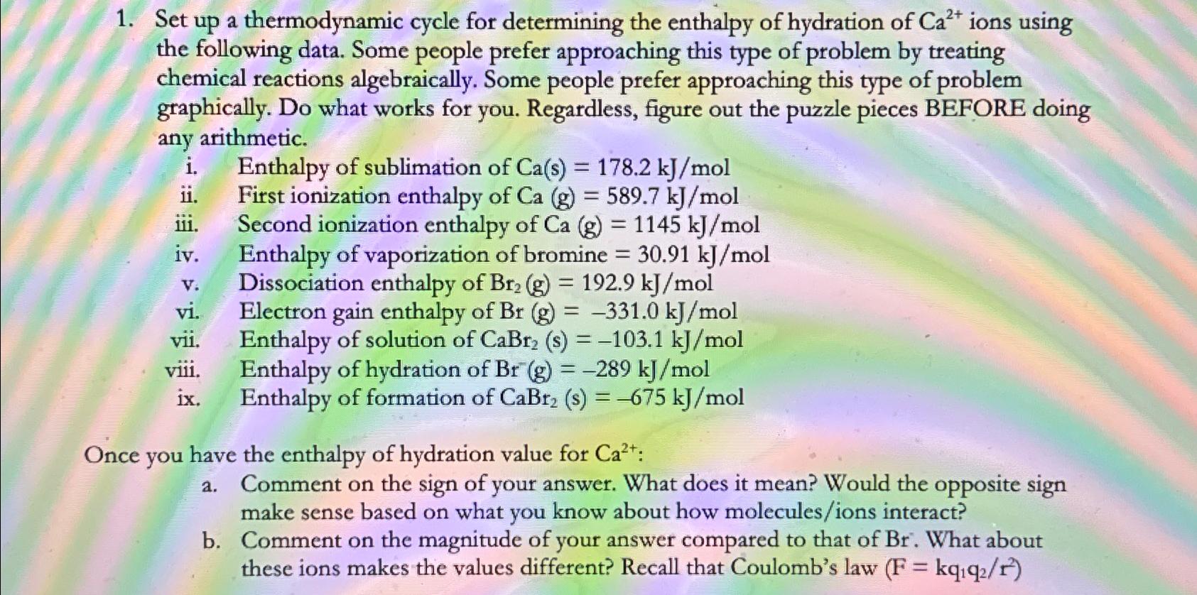  *** I dont need help with part a). I only need