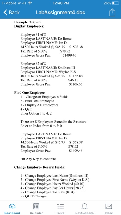 Please comment out throughout the code so I dont get lost. T-Mobile