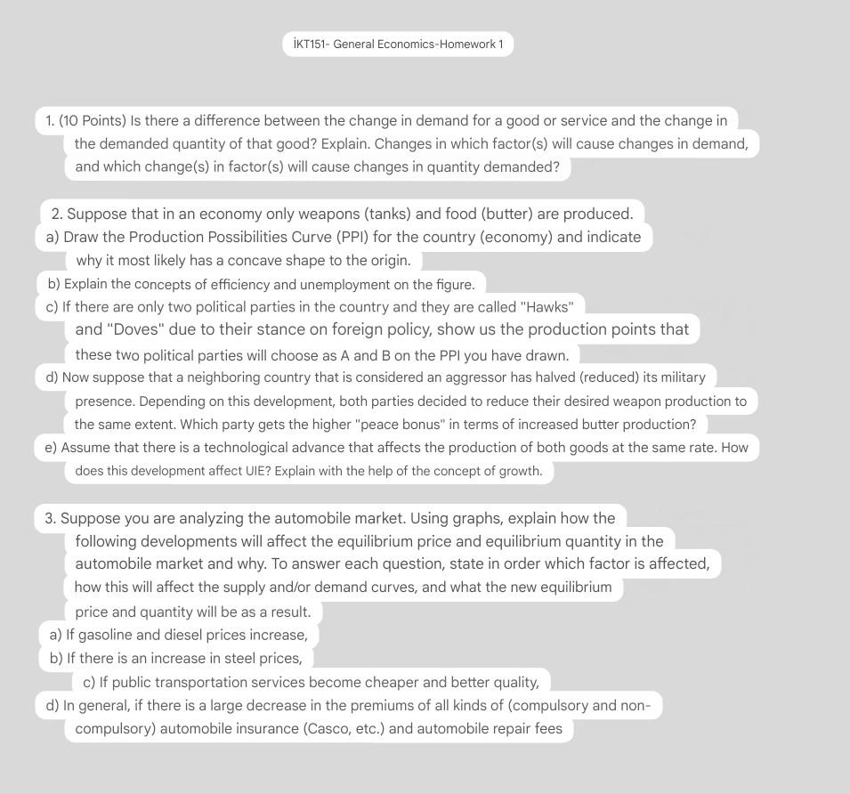  1. (10 Points) Is there a difference between the change in