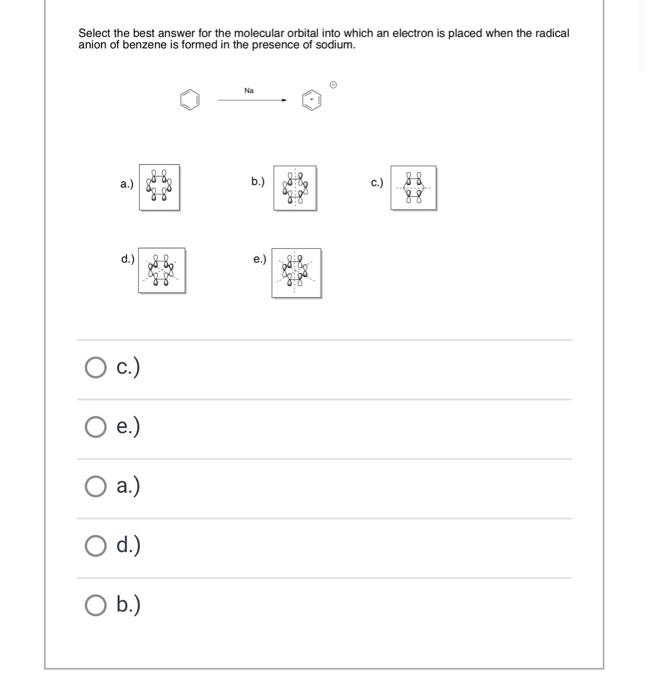 find the right answer Select the best answer for the final product
