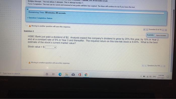  and seconds roman Multiple temps This test allows attempts This is