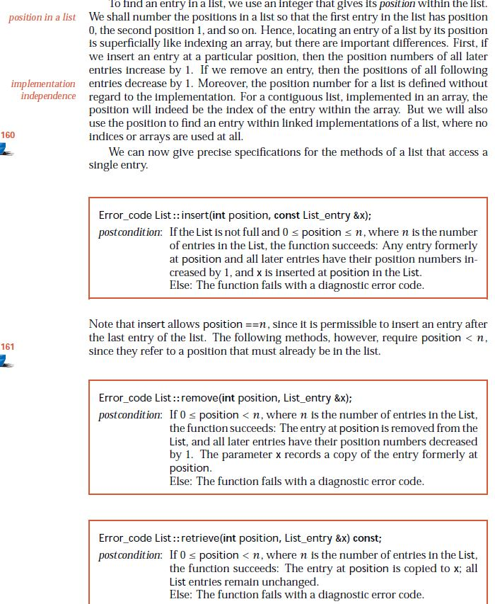 the same for doubly linked lists (as implemented in this section) and
