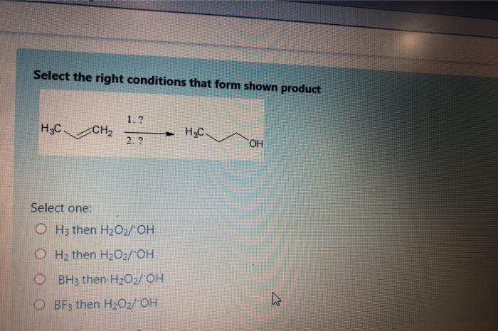  please give answer quickly Select the right conditions that form shown