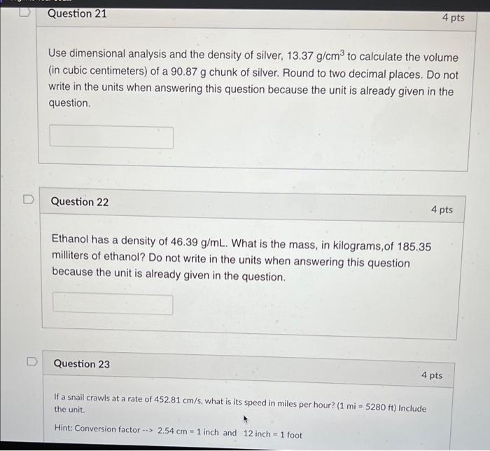 Please answer and explain step by step questions 21,22 and 23. Use