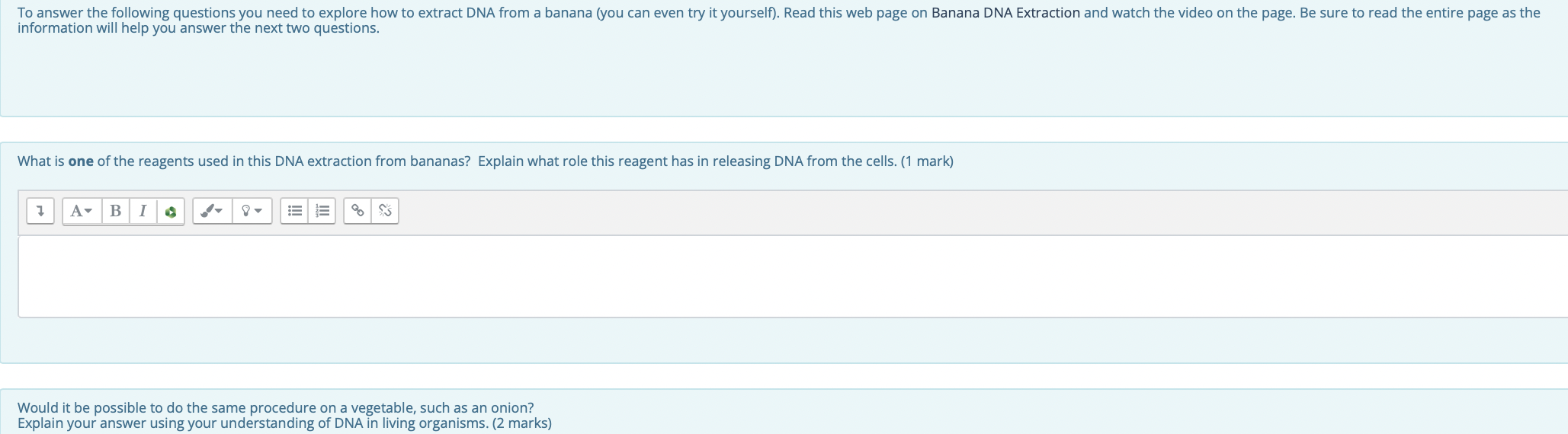please help information will help you answer the next two questions. What