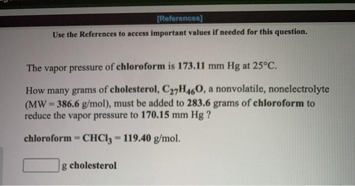  [References] Use the References to access important values if needed for