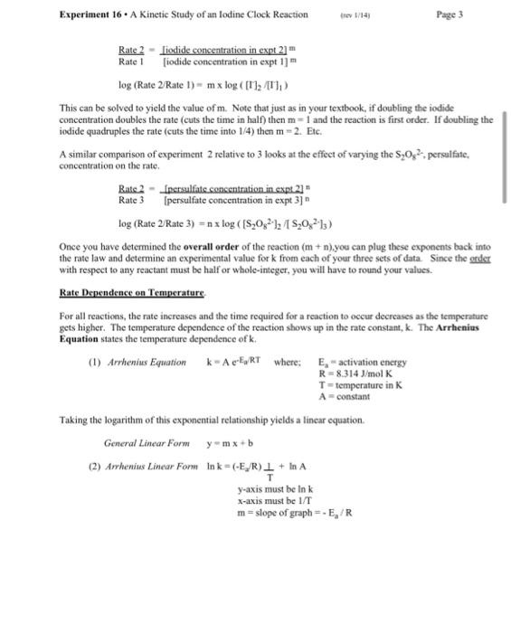 present when you ran your reactions, if so what were they? 2.