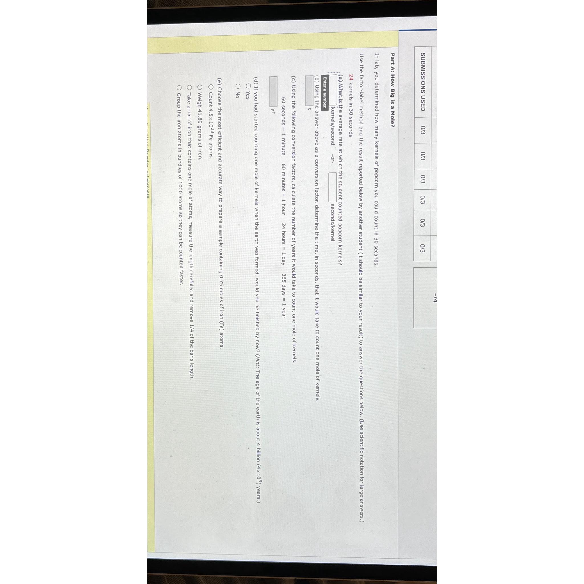  \table[[SUBMISSIONS USED,03,03,03,03,03,03 