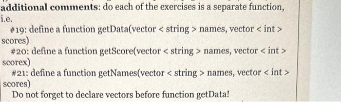 set of name-and-value pairs, such as Joe 17 and Barbara 22, For