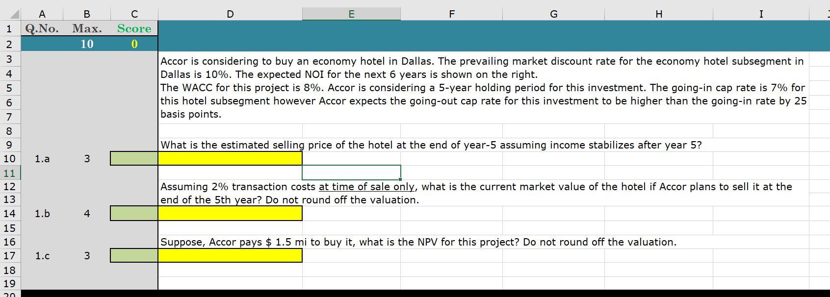 using a financial calculator, please hand write your working including formulae/time value