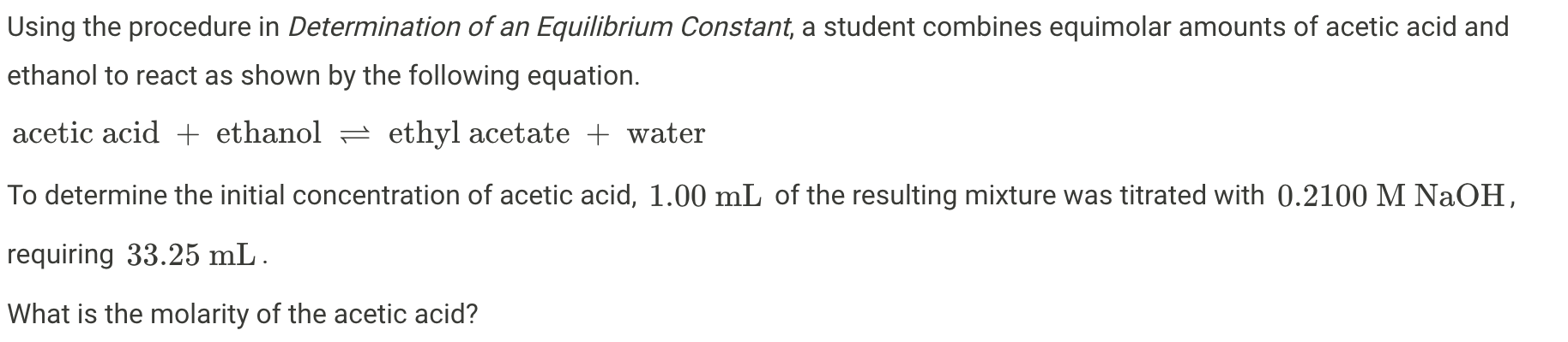 Suppose you add 0.2371g of PbCl2(s) to 50.0mL of water. When the
