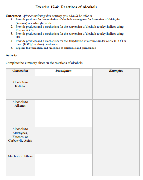 need help with this exercise please help and thank you. Exercise 17-4: