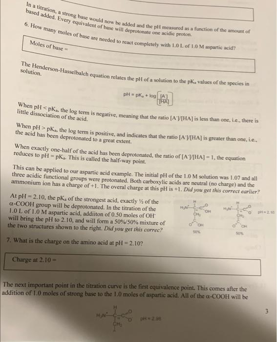  based added. Every equivalent of base will deprotonate one acidic proton.
