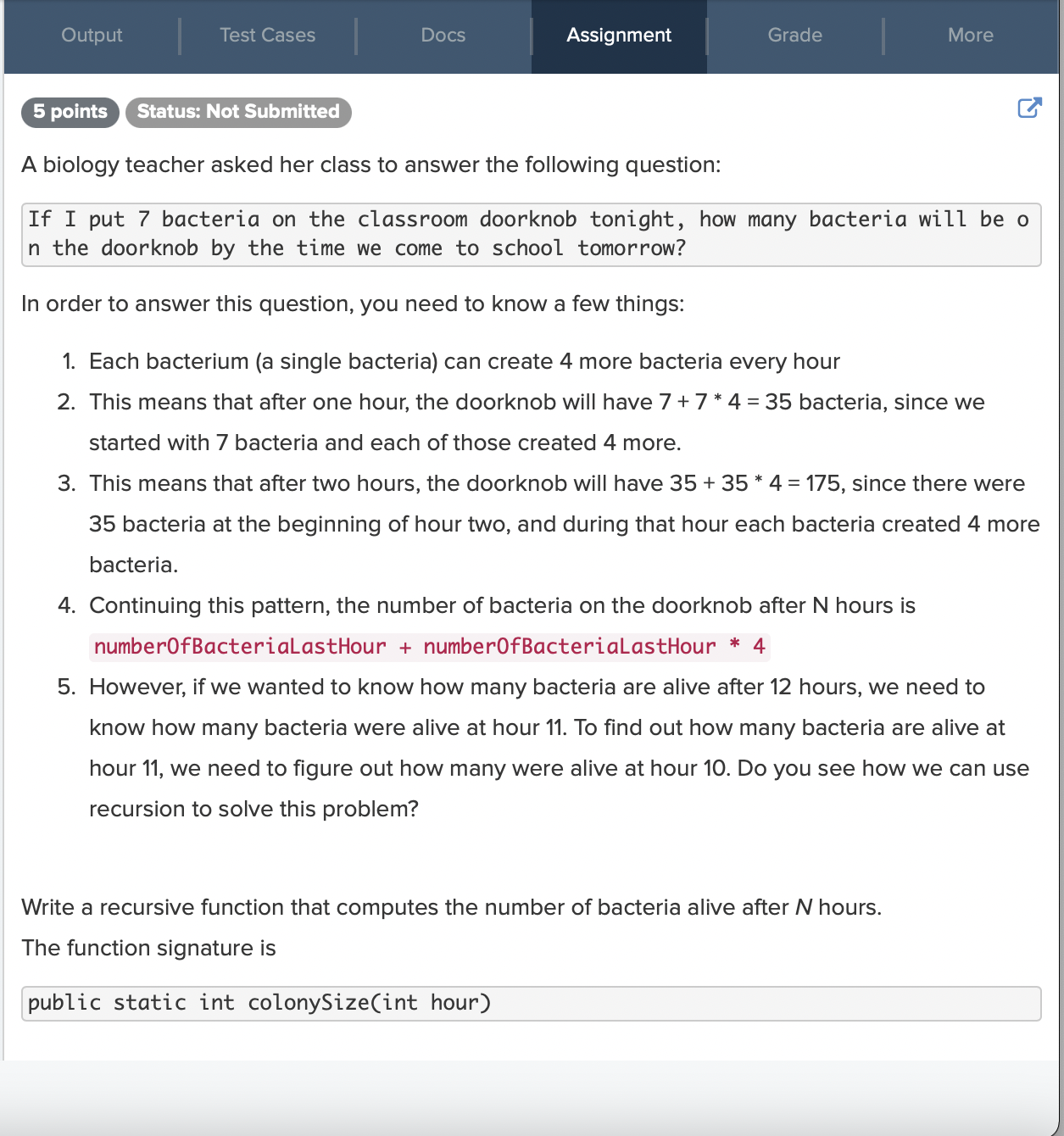How do I write the code for this CodeHS assignment? Use the