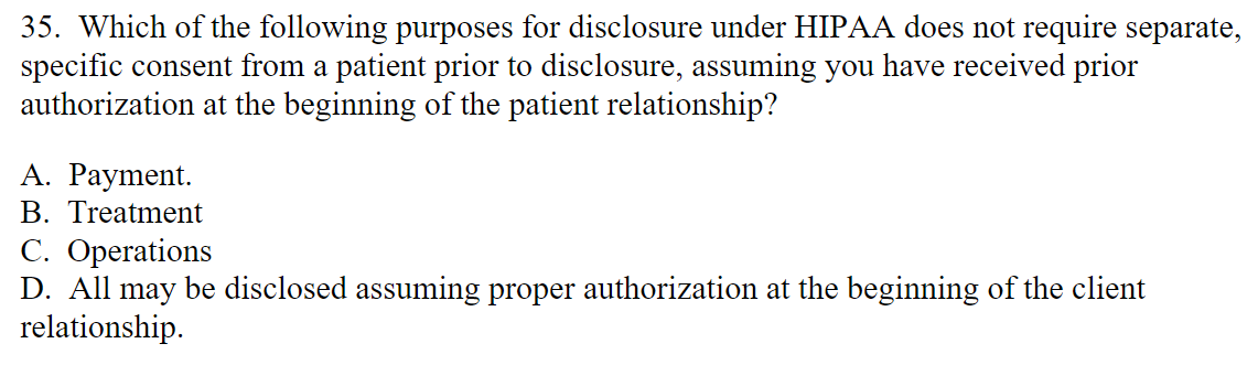 please choose the most correct answer for both questions. 35. Which of
