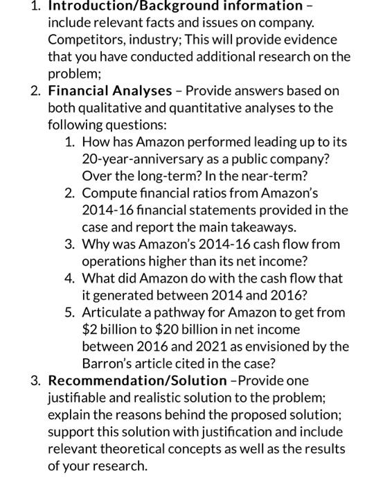 and part 3 please! 2. Financial Analyses - Provide answers based on