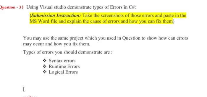 in C#. For example: Try to declare some variables of different data