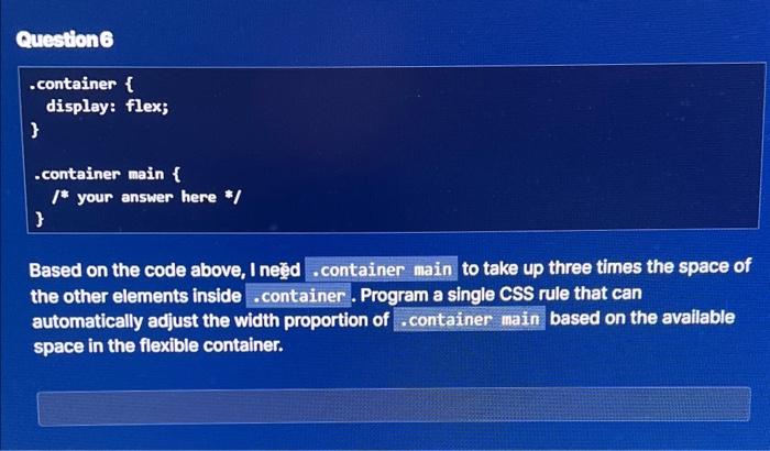 Based on the code above, I negd to take up three