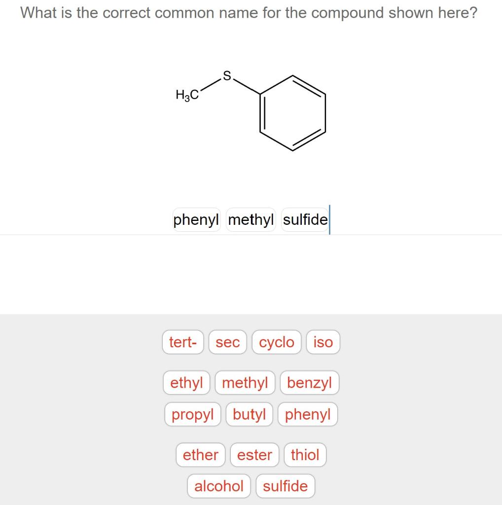 What are the names for these compounds? PLEASE NOTE THAT THE ONES