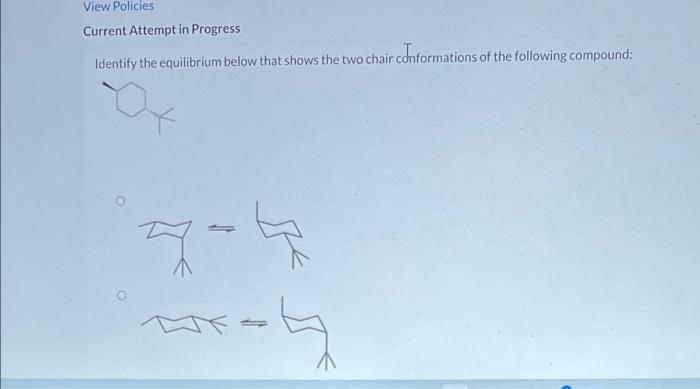  View Policies Current Attempt in Progress Identify the equilibrium below that