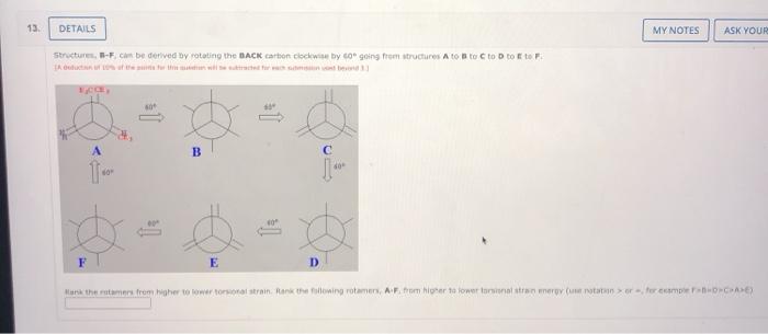 13 DETAILS MY NOTES ASK YOUR Structures.-F. Cabe derived by rotating