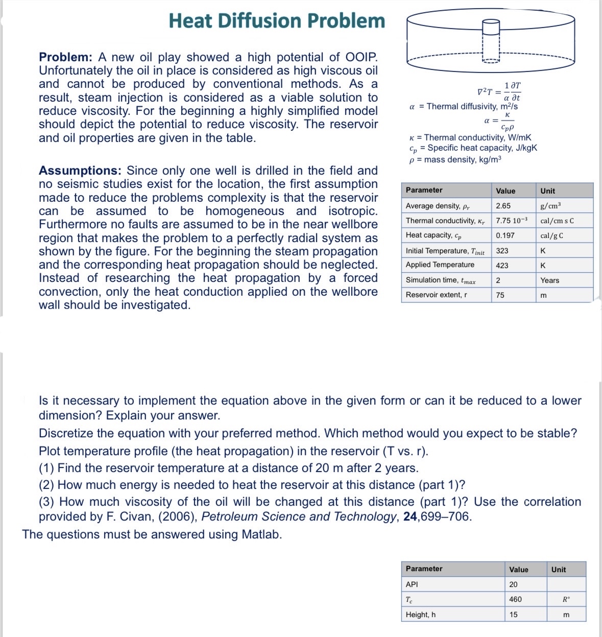  Can someone please solve this question using matlab program i want