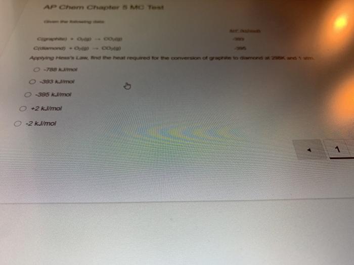  AP Chem Chapter S MOT Chamond) - 0 -- ) Apyg