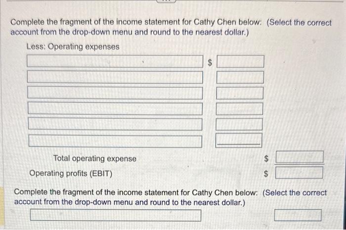 public accountant (CPA), just completed her first full year in business. During