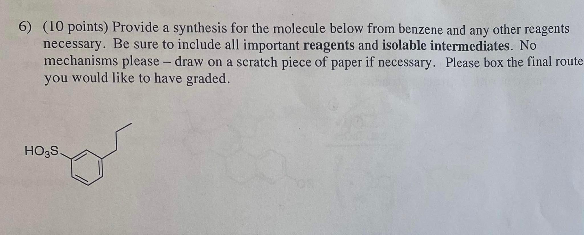 Please answer the question and follow the steps. 6) (10 points) Provide