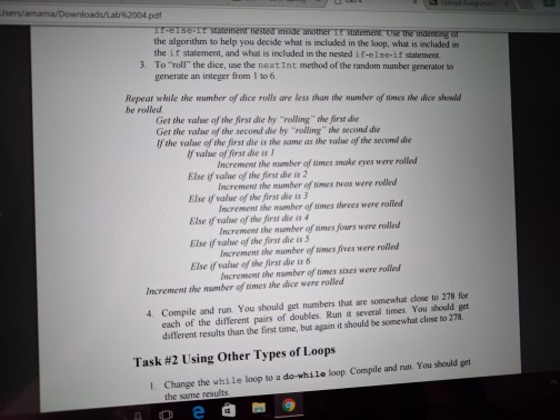loop a do-while loop Be able to write Be able to write