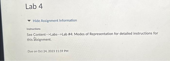 This grade 11 physics Hide Assignment Information Instructions See Content-->Labs-->Lab \#4: Modes