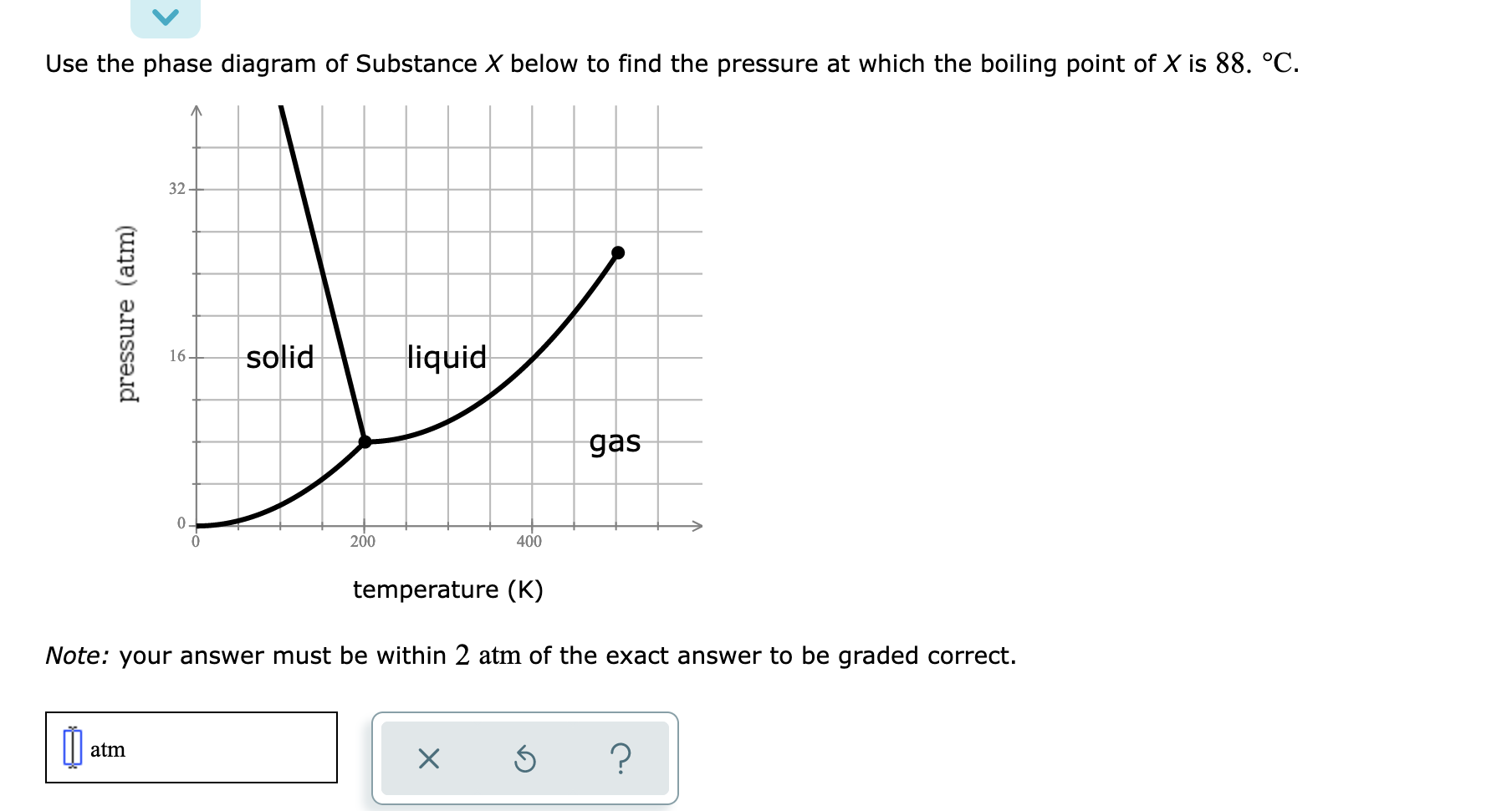 please answer quickly and make sure its correct Use the phase diagram
