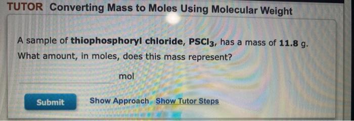 Calculate the amount (mol) Sn in 1.86 g Sn. mol Sn Submit
