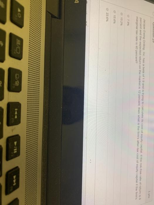  LU Jacque Ewing Dingine has a beta oft and is trying