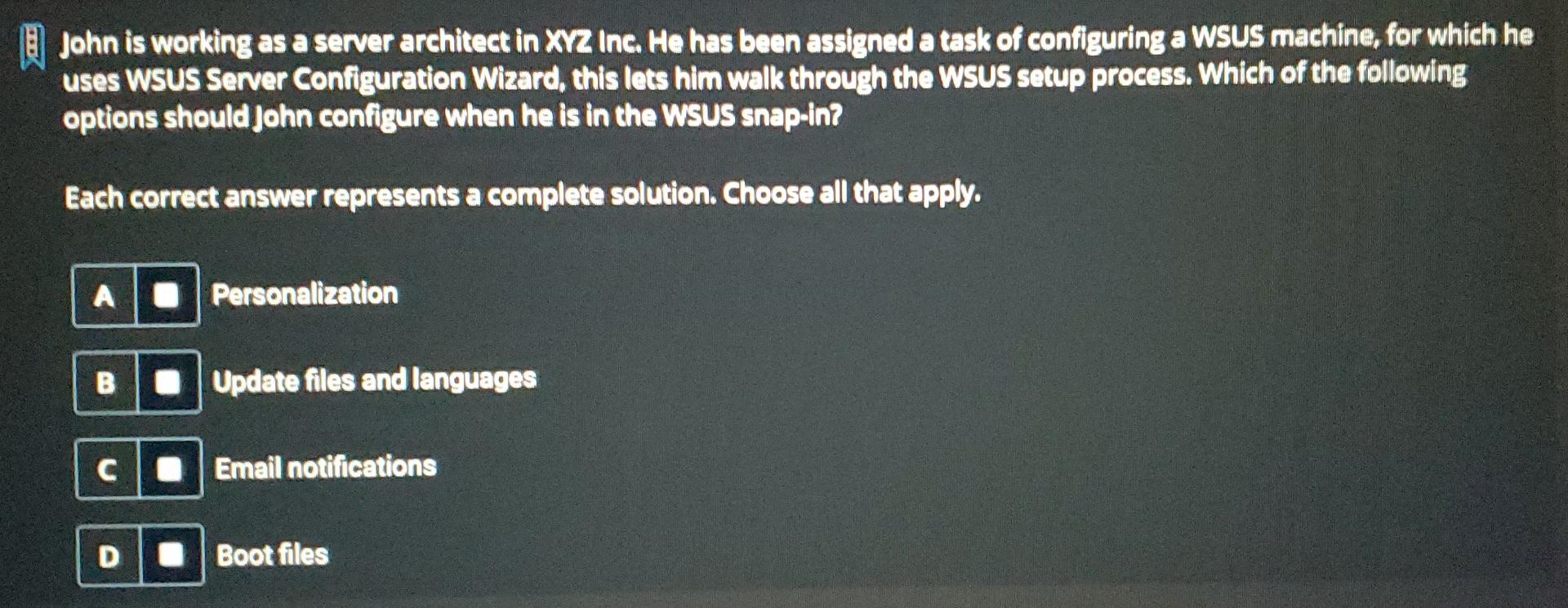 Can someone answer this question for me please? John is working as