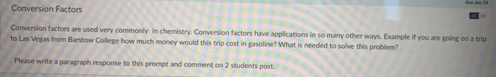  Please DO NOT write your answer on paper duen 24 Conversion