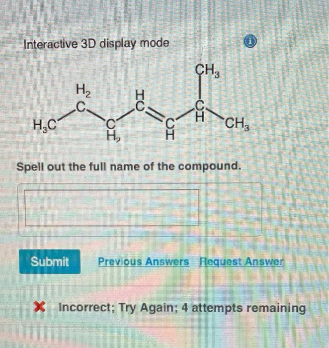  Interactive 3D display mode CH3 H2 C IO H E IO-