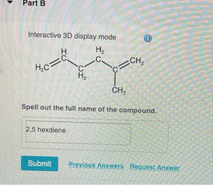 . OI OI CH, H STEREO Spell out the full name of