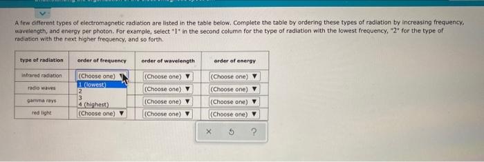 please give me the correct answer !!!! A few different types of