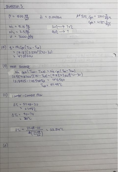 single-pass shell and tube heat exchanger is used to heat a polymer