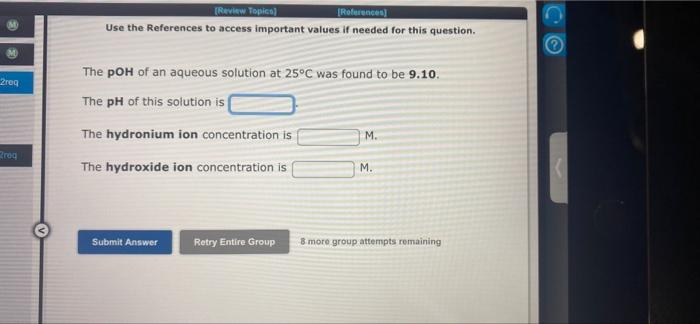  [Review Topico) [Reference Use the References to access important values if