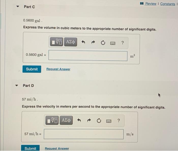 Part E, and Part F and show work how you got the
