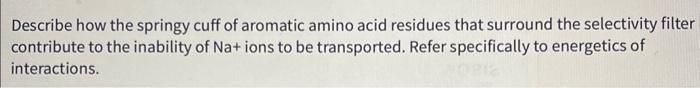 must shed their hydration layer to enter it. Describe what happens to