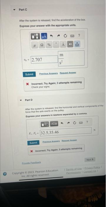 box resting on a horizortal, frictionless surtace is attached to as 5.00kg