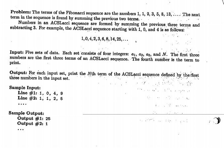 Please, write a code for this problem in C++ Problem: The terms