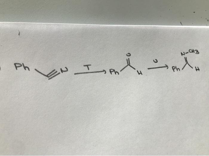  make functional group conversion N-CH3 Ph ph a H